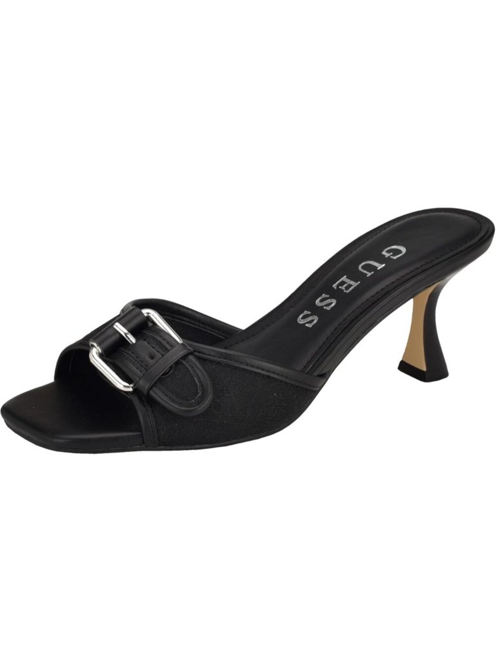 Guess Women's Dark Brown Imported 100% Synthetic Rubber Casual Dressy